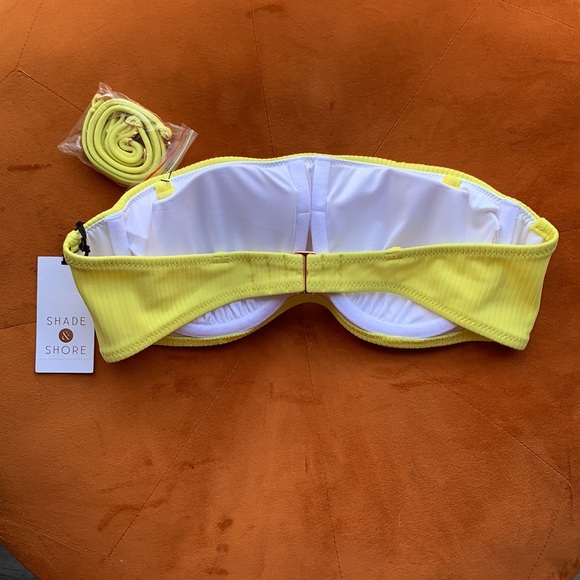 Target ‘Shade&Shore’ Yellow Bikini Top - Picture 3 of 6